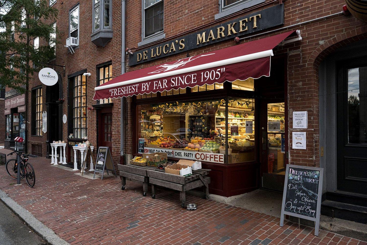 DeLuca’s Market on Charles Street